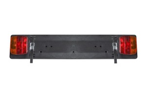 PORTE PLAQUE + FANAUX 7 PLOTS