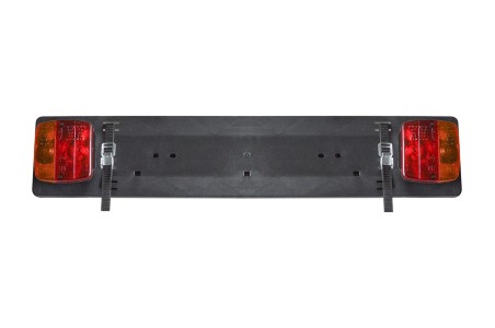 PORTE PLAQUE + FANAUX 7 PLOTS