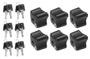 DIEBSTAHLSICHERER FAHRRADTRÄGER KNAUF - 6 STK