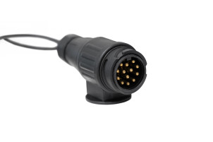 BARRA P.TARGA + FANALI 13 POLI 2