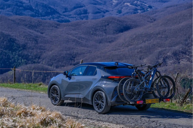 Orbit 2 - Portabicicletas para bicicleta eléctrica montado en la bola