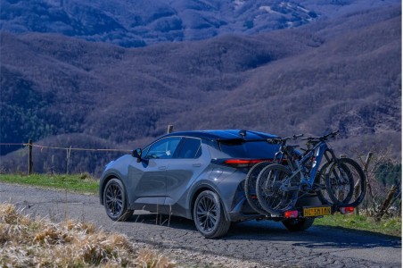 Orbit 2 - Portabicicletas para bicicleta eléctrica montado en la bola